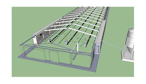 Poulailler Industriel Plan De Construction Dun Moderne De