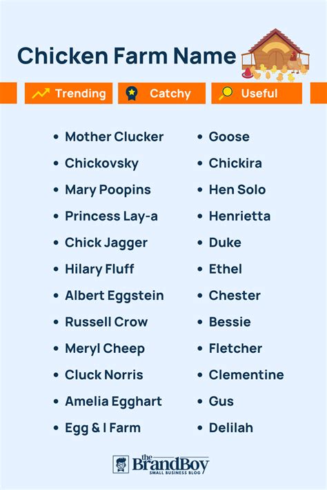 Poultry Farm Name Generator
