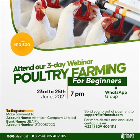 poultry farming training near me