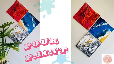 Pour Paint Art Set