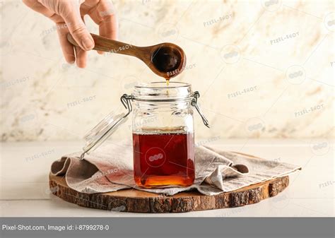 Pouring The Syrup