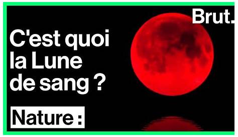 Pourquoi la Lune est-elle rouge lors d'une éclipse totale