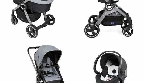 Poussette 3 En 1 Chicco Urban Plus in Travel System Lightweight