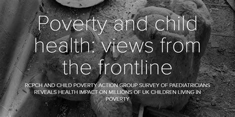 poverty and child health