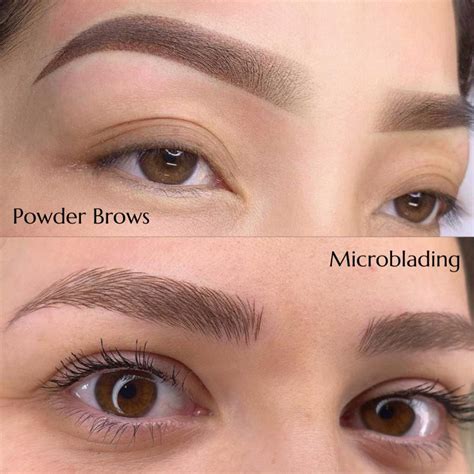 Powder Brows And Microblading
