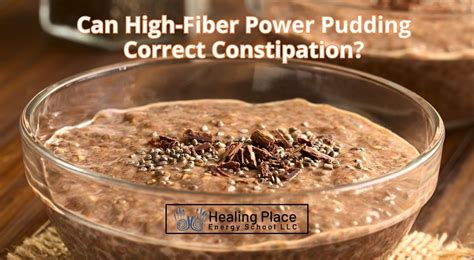Powder Pudding For Constipation