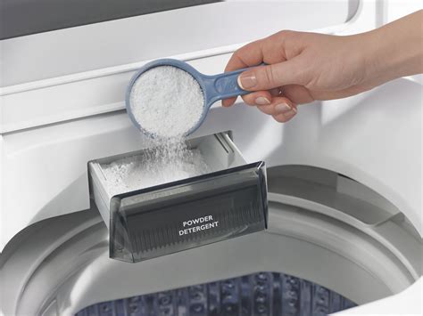 Powdered Detergent In Front Loading Washers