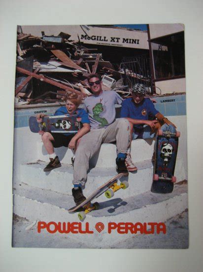 Powell Peralta Advertisement Featuring the Bones Brigade