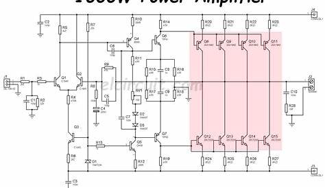 New Audio Amplifier Circuit Diagram With Layout Pdf Wiring Diagram