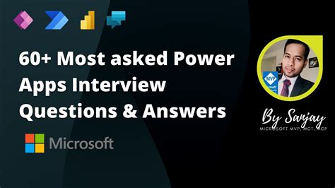 PowerApps Developer Interview Questions (Crash Course) YouTube