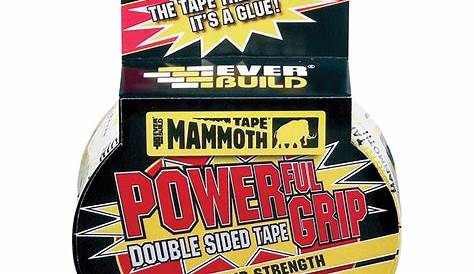 Power Grip Tape Buy Double Sided 25mm X 2.5m At Busy Bee Tools
