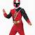 power ranger ninja steel costume red