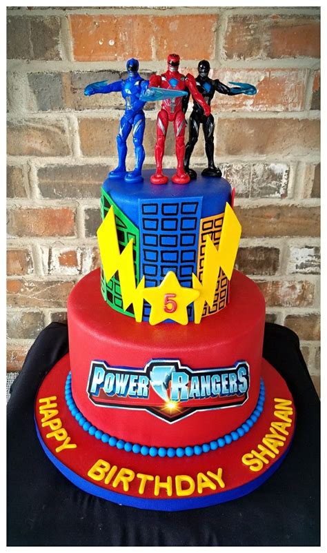How To Make A Power Rangers Birthday Cake In 2023