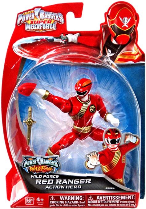 Power Rangers Super Megaforce Red Ranger Action Hero Action Figure