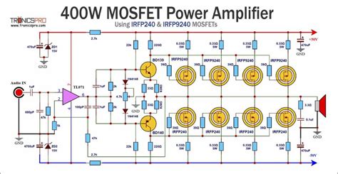 Power Amplifier Using Mosfet