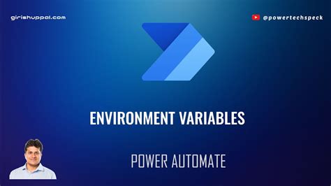 power automate change environment variable value