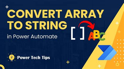 power automate convert string variable to array