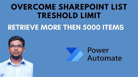 Power Automate Exceeds The List View Threshold