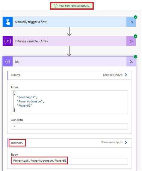 power automate flow convert string to array