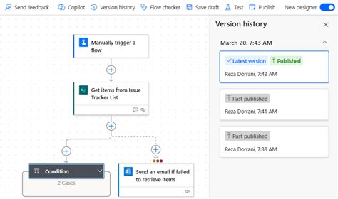 Power Automate Flow Version Control
