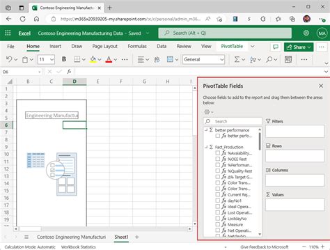 power automate get data from excel pivot table
