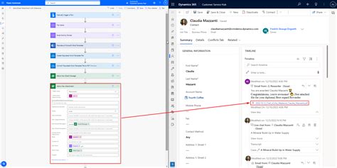 power automate insert table in email