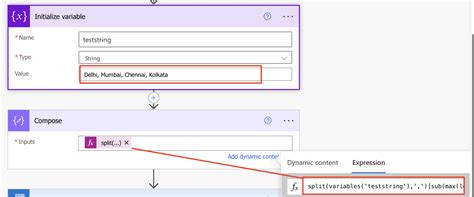 power automate parse string to array