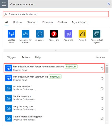 power automate run cloud flow from desktop