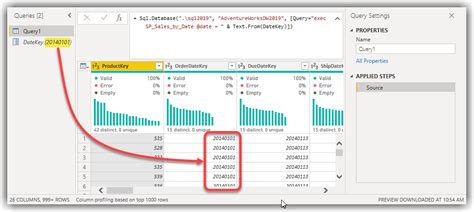 Power Bi Call Sql Function With Parameters