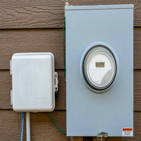 Power Box Outside House