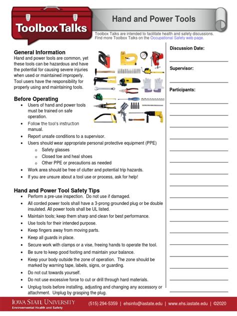 Power Hand Tools Pdf