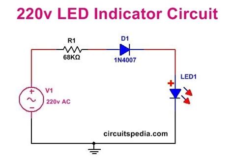 Power Indicator Led Circuit