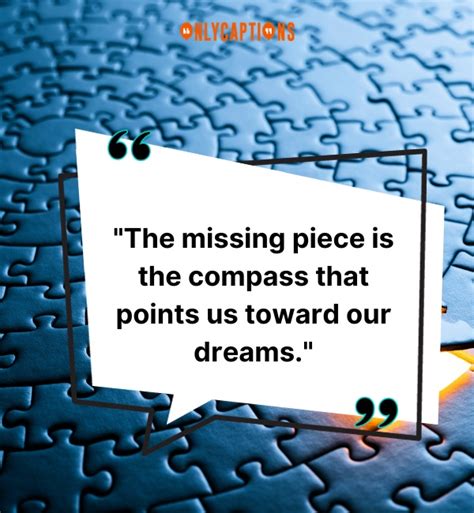 Power of Missing Piece Quotes