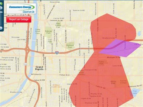 power outage grand rapids michigan