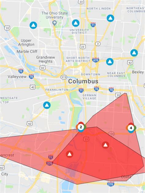 power outage map by zip code