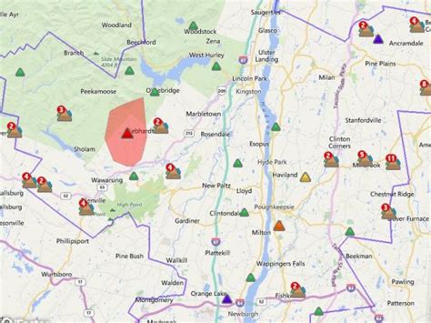 power outage map ny central hudson