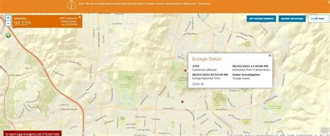 power outage map reno nv