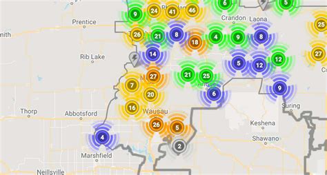power outage map wi