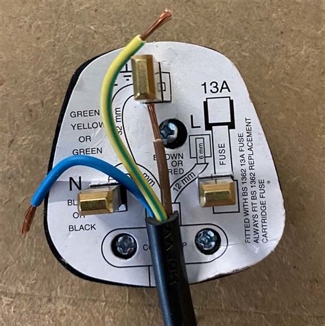 Power Plug With Wiring