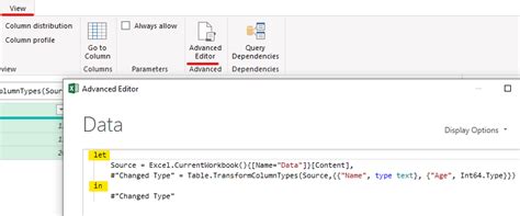 power query nested let