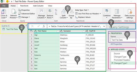 power query with example