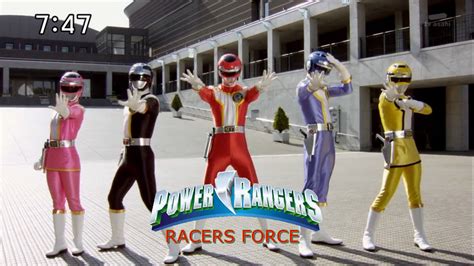 power rangers racer force