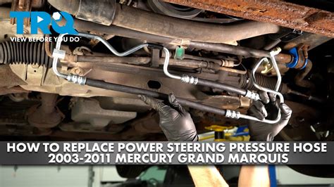 Power Steering Fluid Hose Replacement