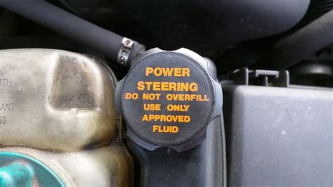 Power Steering Overfilled Slightly
