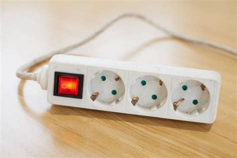 Power Strip Light Flashing