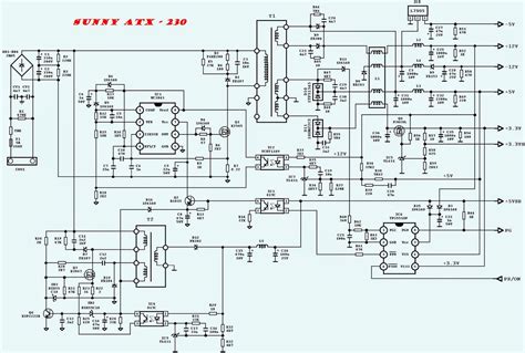 Power Supply Atx Schematic