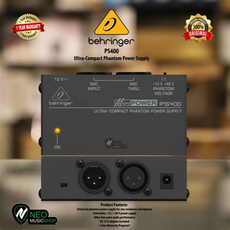 Power Supply Mixer Phantom