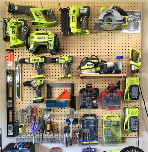 Power Tool Wall Storage Ideas