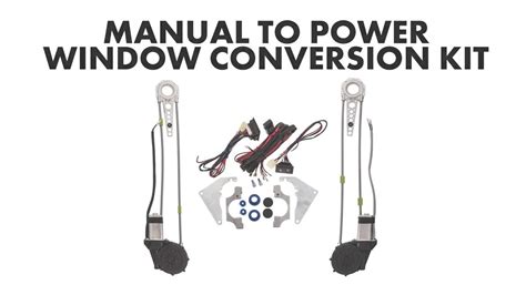 Power Windows To Manual Conversion