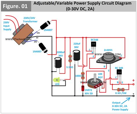 5v 10a Power Supply Circuit Diagram